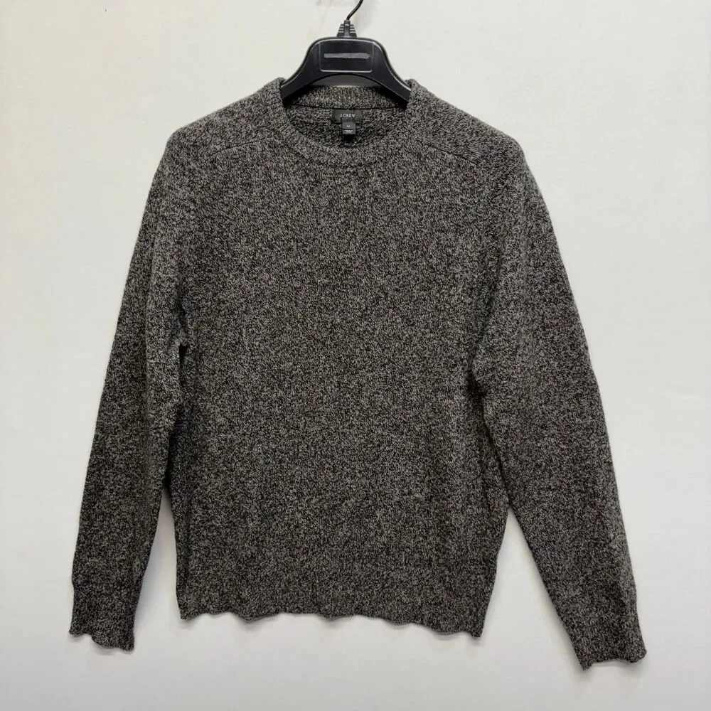J. Crew Men 100% Lambswool Sweater Size Medium Crew Neck C120 -29
